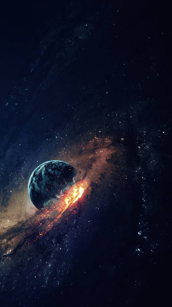 神秘的宇宙星系miui Wallpaper And Tutorial Mtzfile