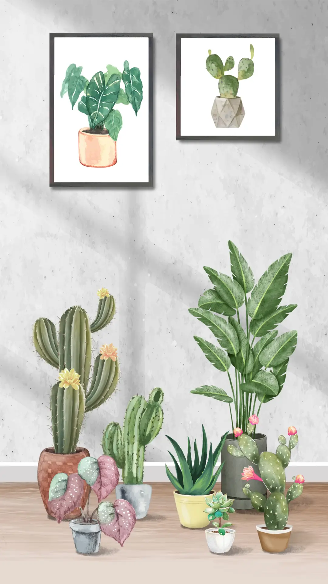 欧式复古植物-顶晟科技