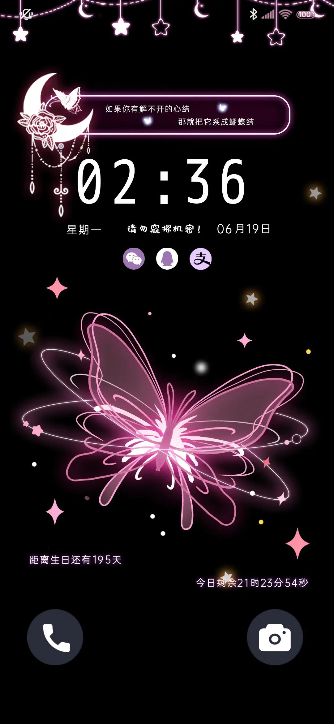 多图发光 浪漫蝴蝶