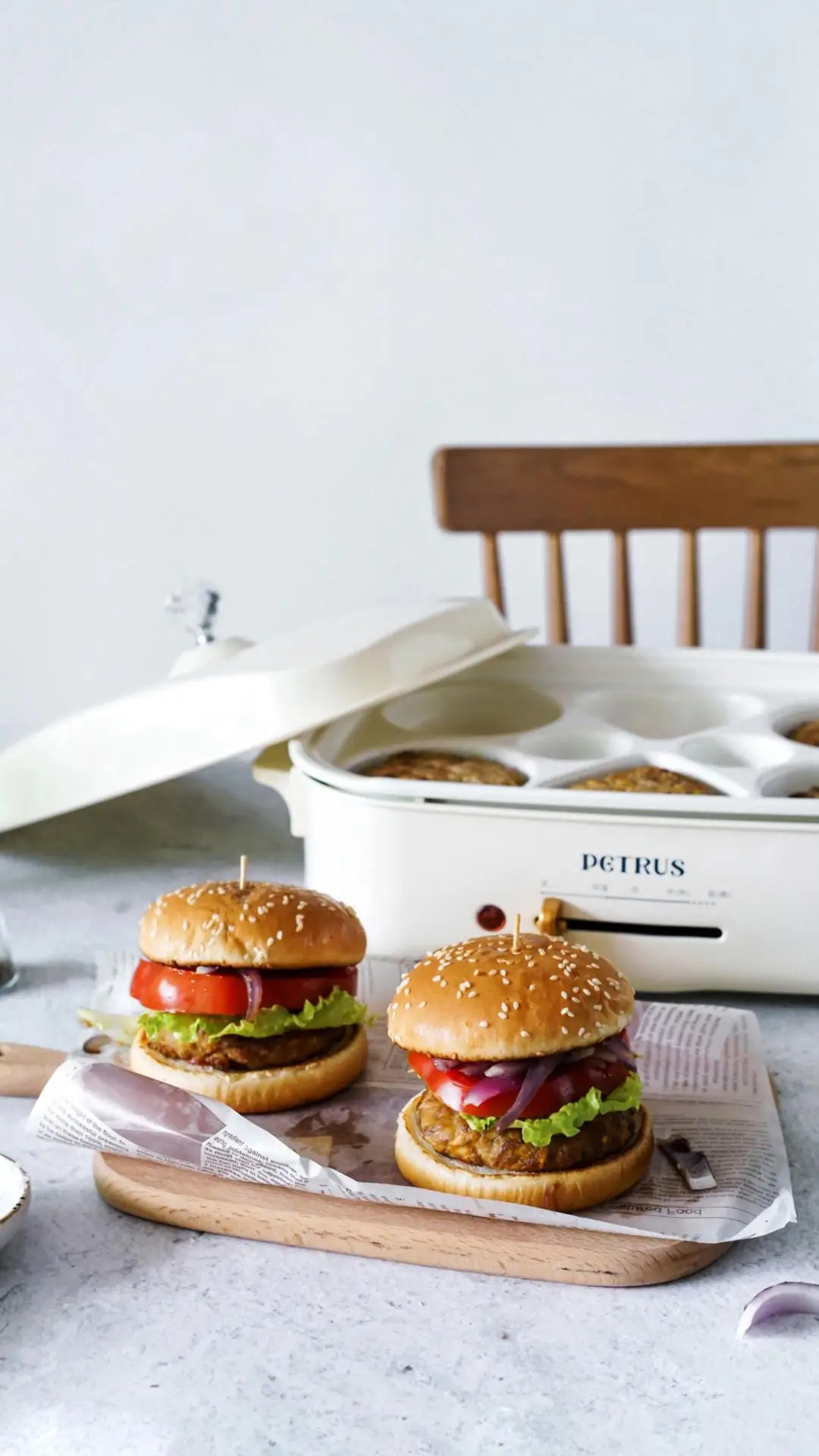 发展曲折的汉堡包