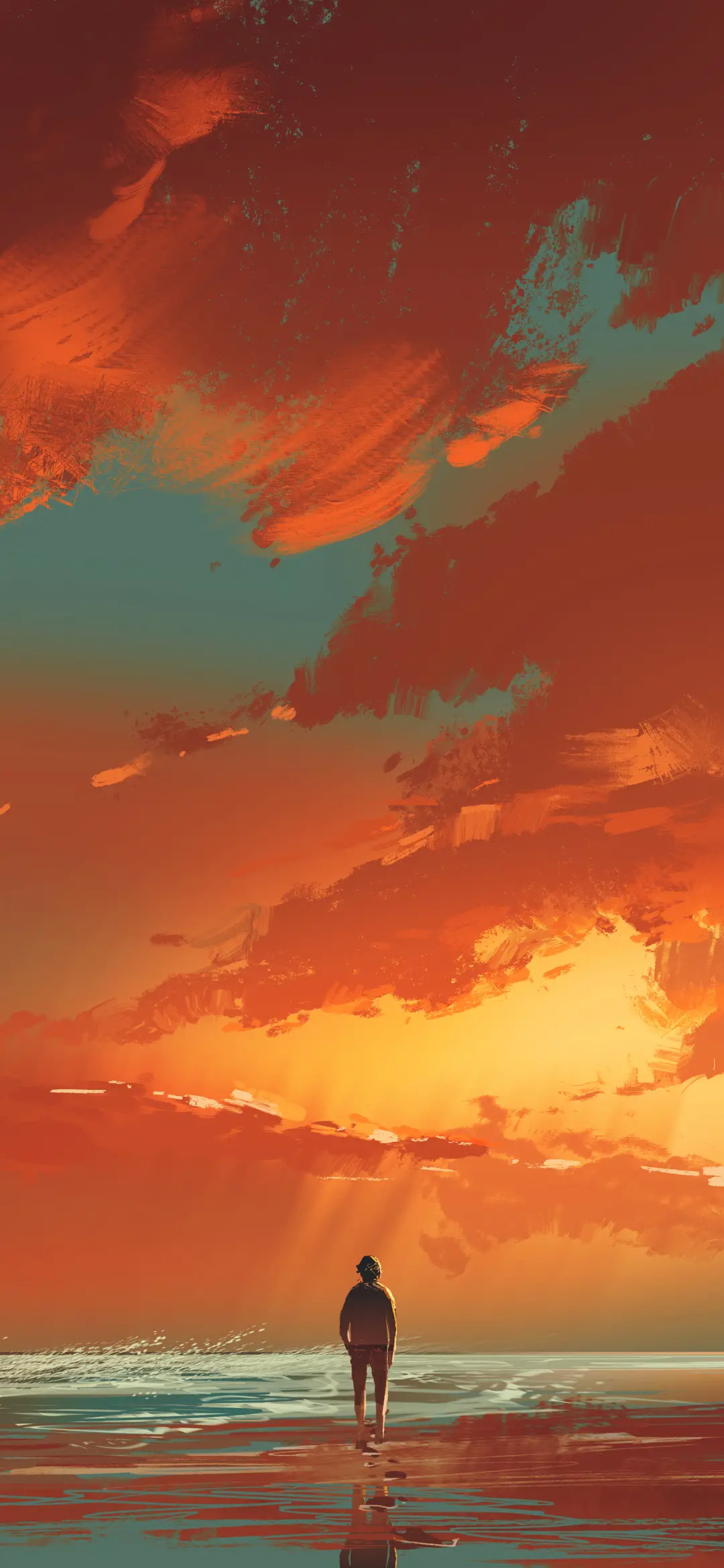 享受孤独壁纸 -锐景创意