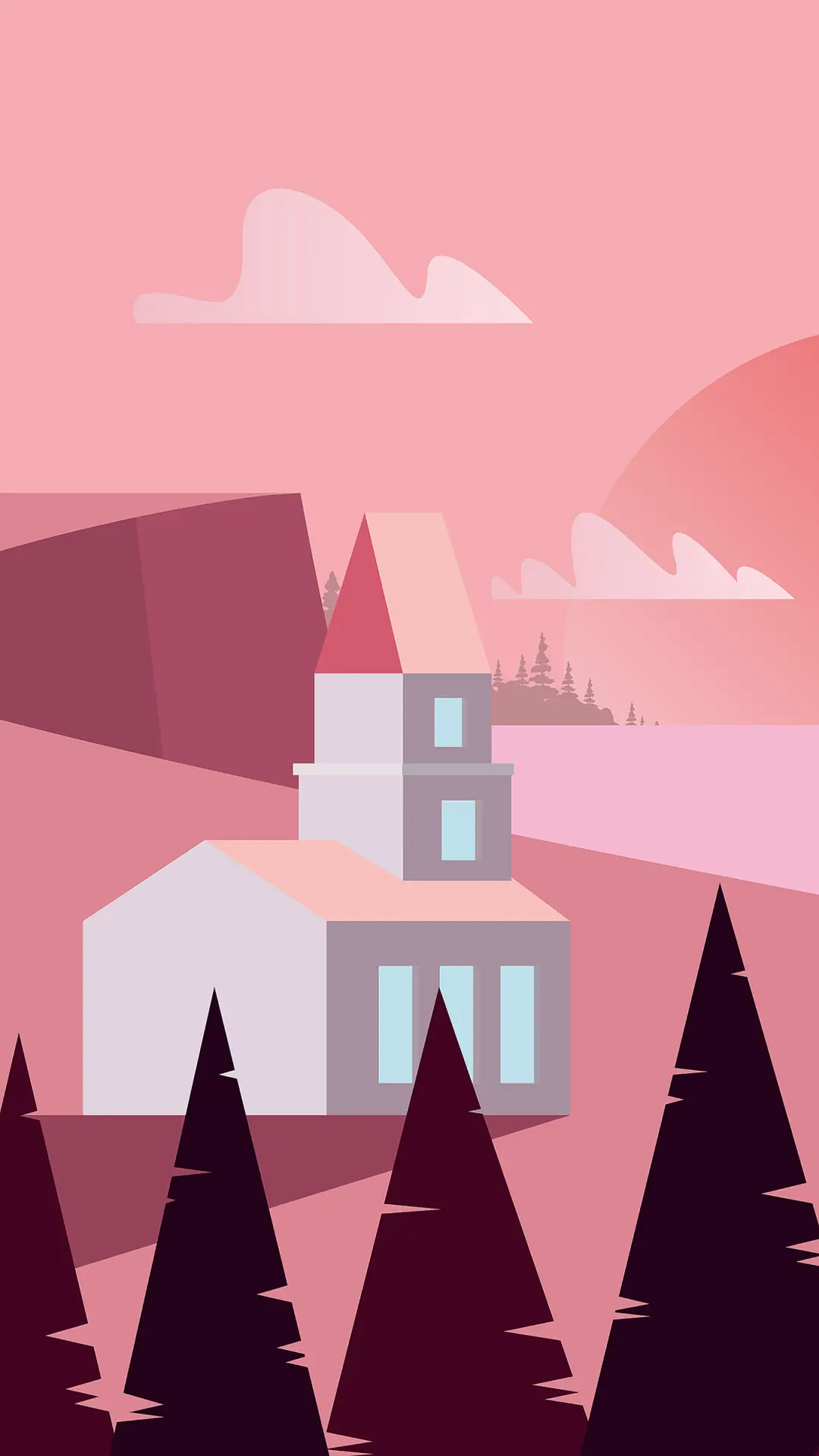 唯美插画-拍信图库