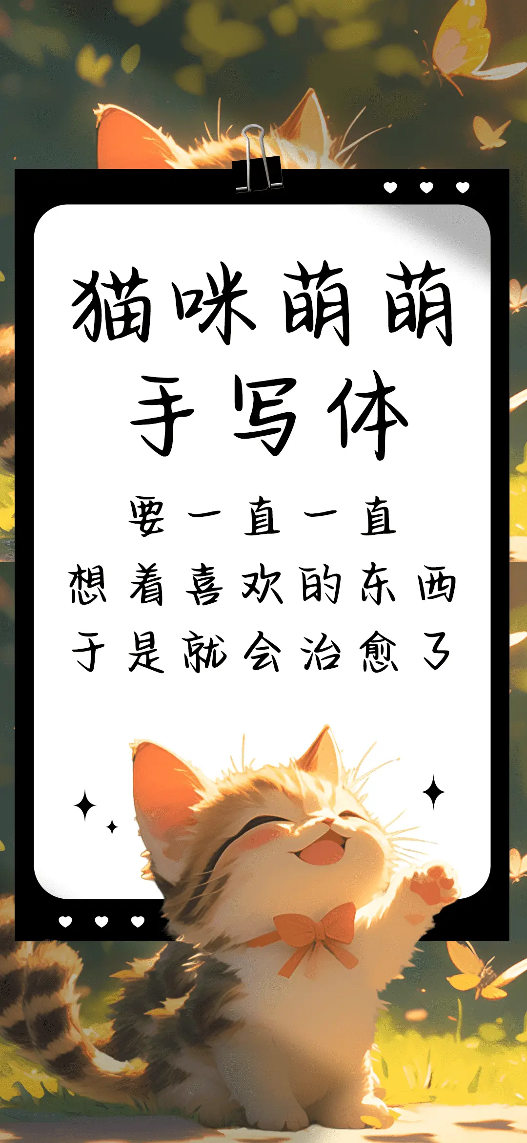 猫咪萌萌手写体 - Screenshot 1