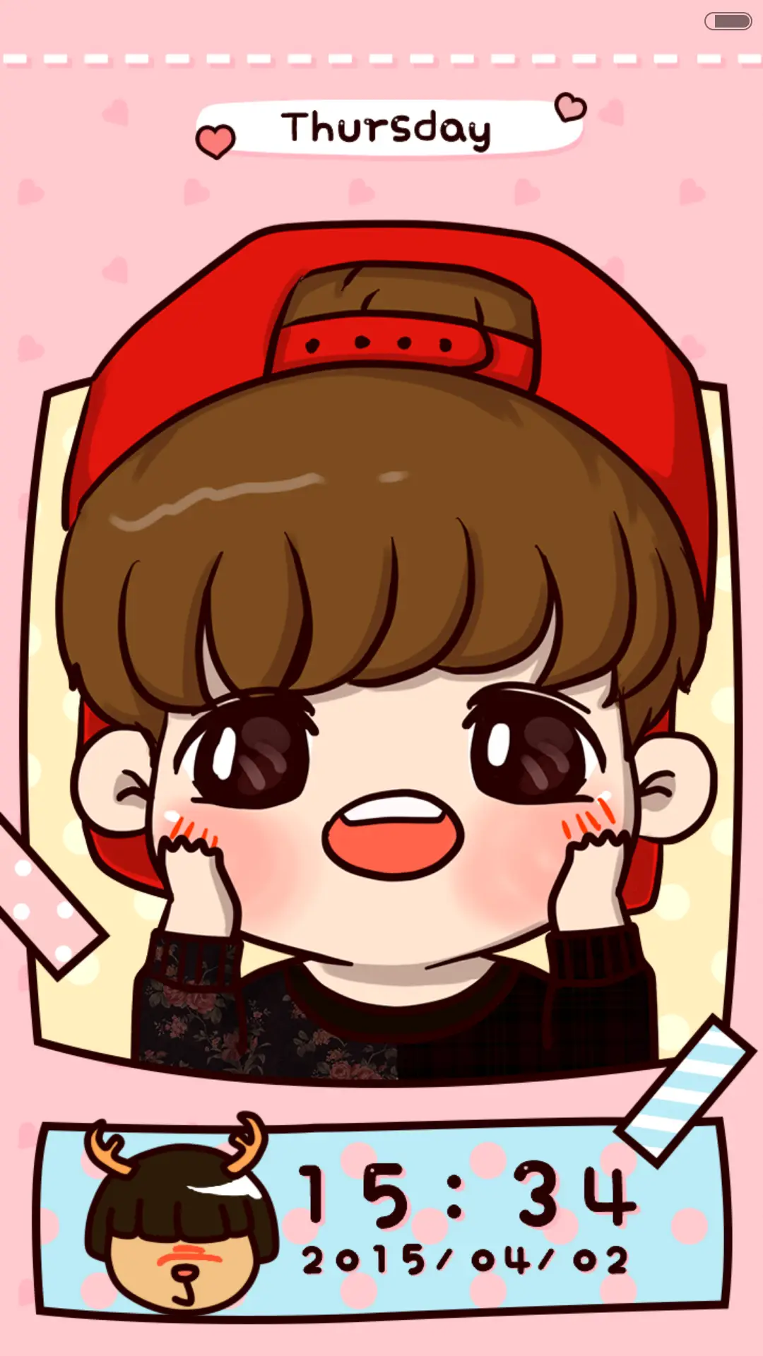 【V6】鹿先森欢迎回家（炫酷七锁屏） - Screenshot 2