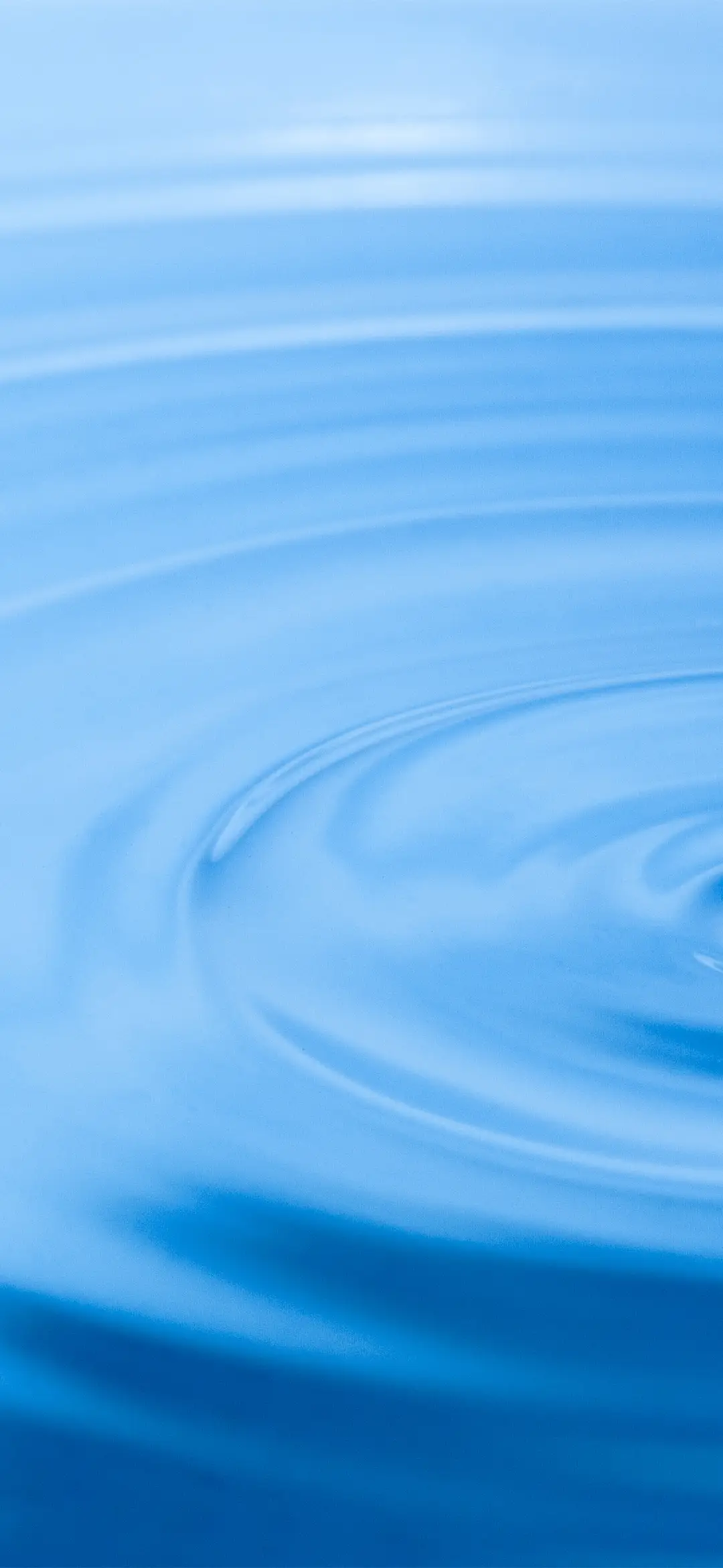 蓝色水滴好看壁纸-锐景创意