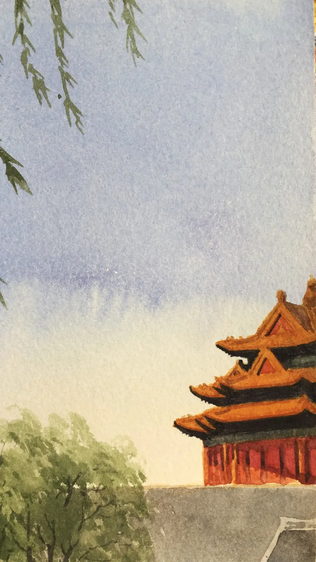 黄有维的北京写生