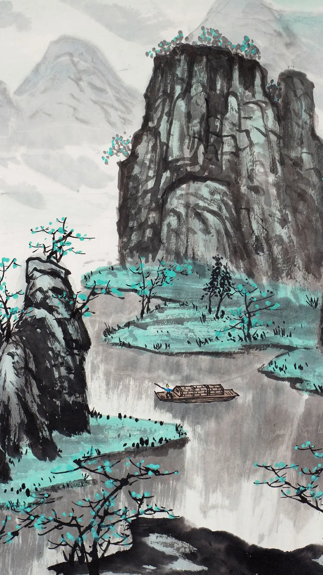 山色空蒙雨亦奇