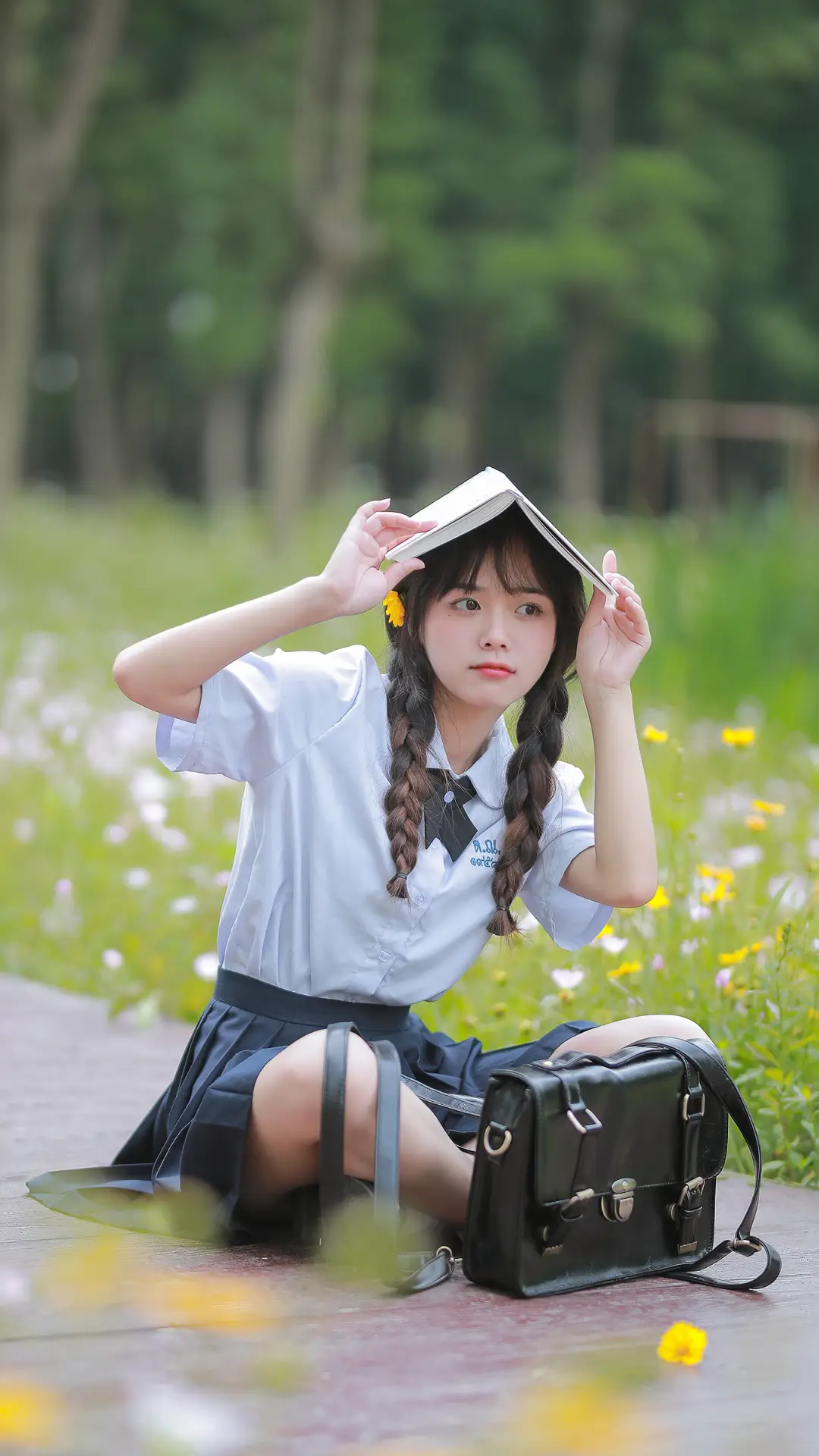 清新可爱美少女-锐景创意