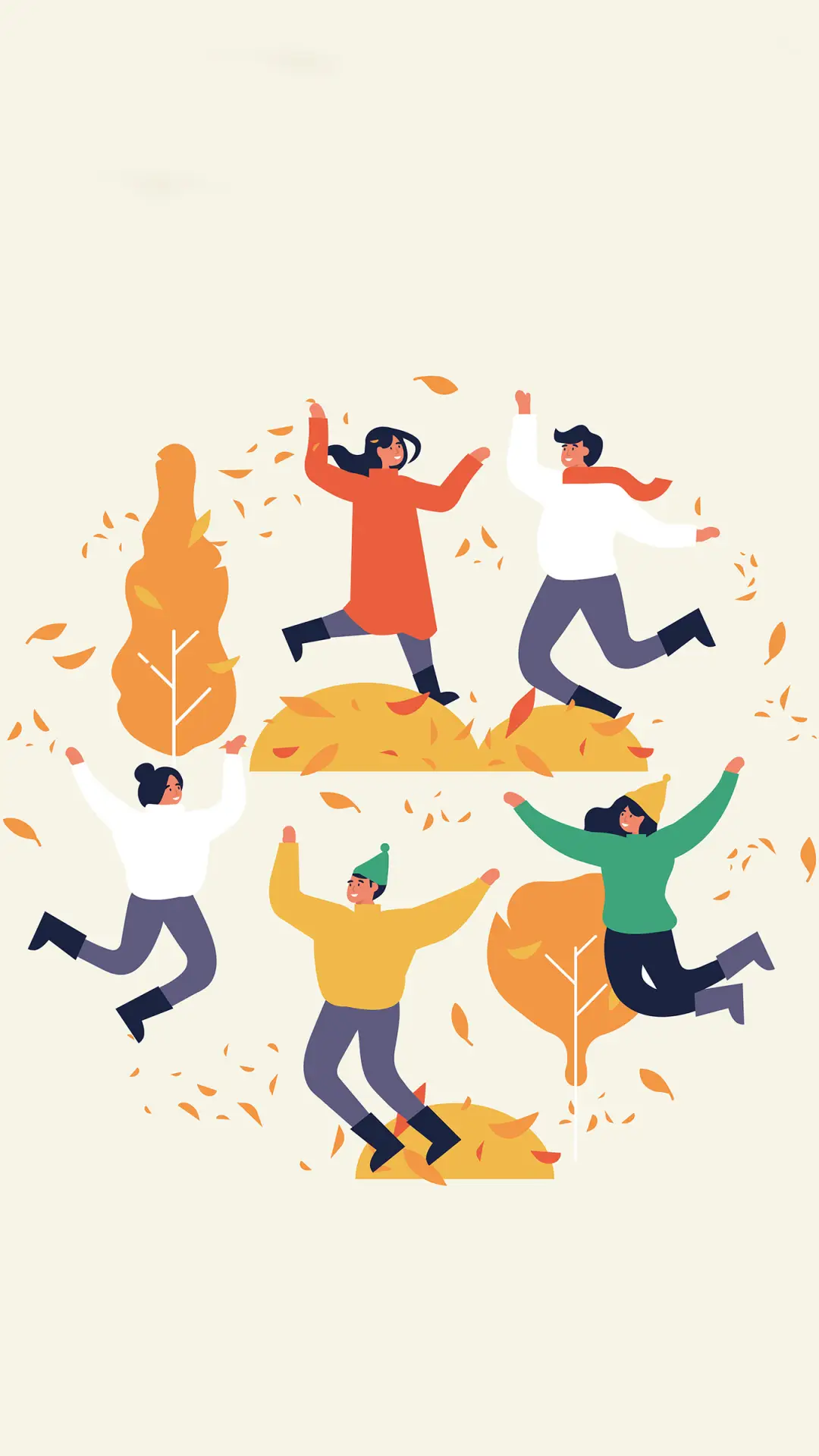 秋日插画-拍信图库