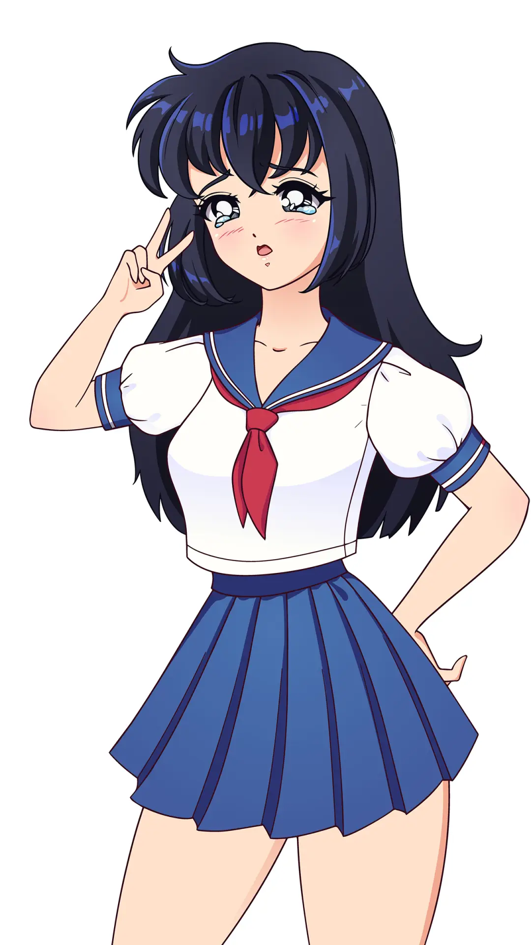 大眼萌妹-拍信图库