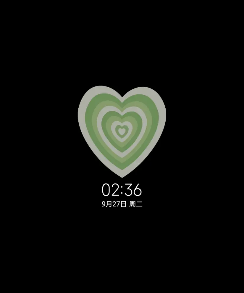 绿色组件 浅浅清凉