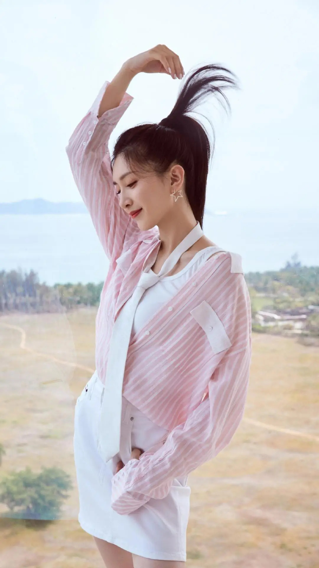 Get江疏影同款马尾