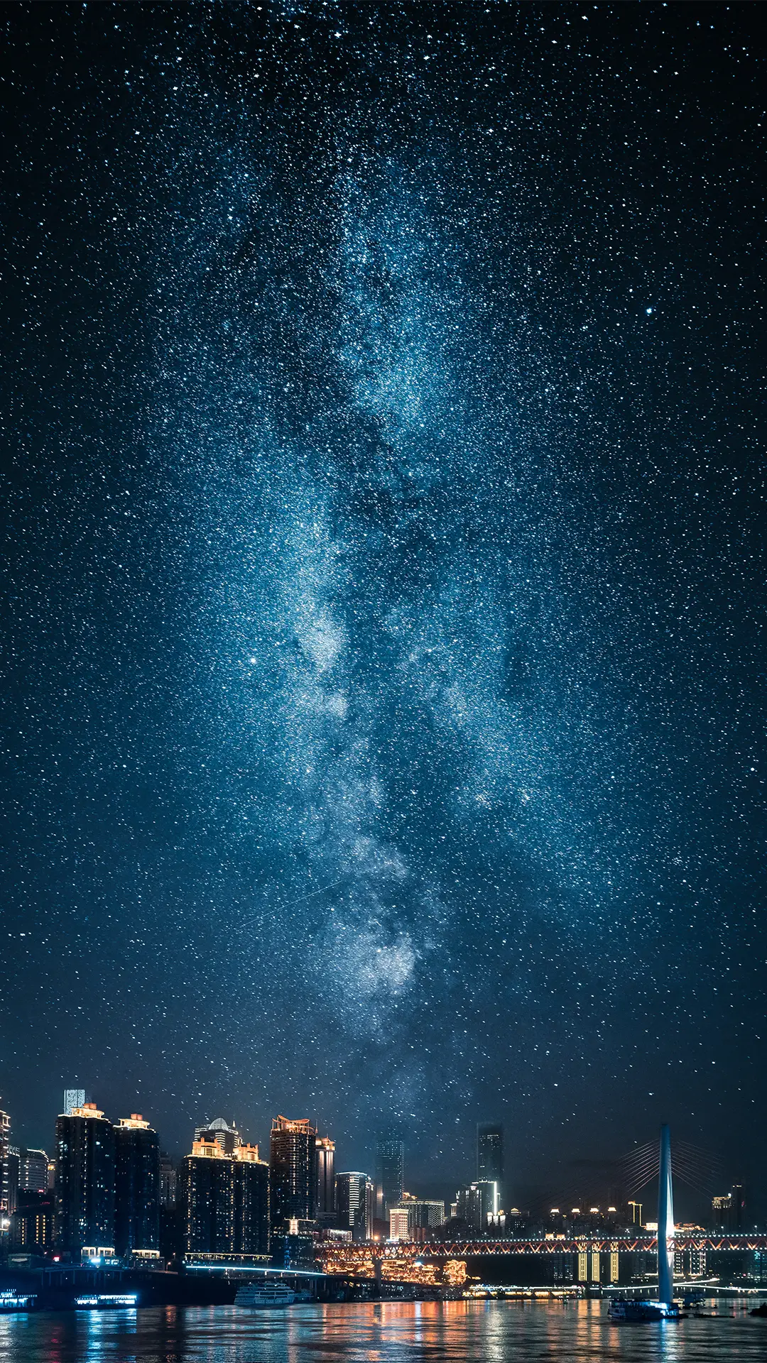 简约星空梦幻壁纸-锐景创意 - Screenshot 1