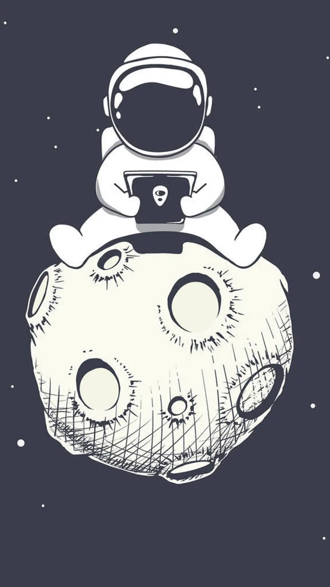 Q版宇航员-拍信图库