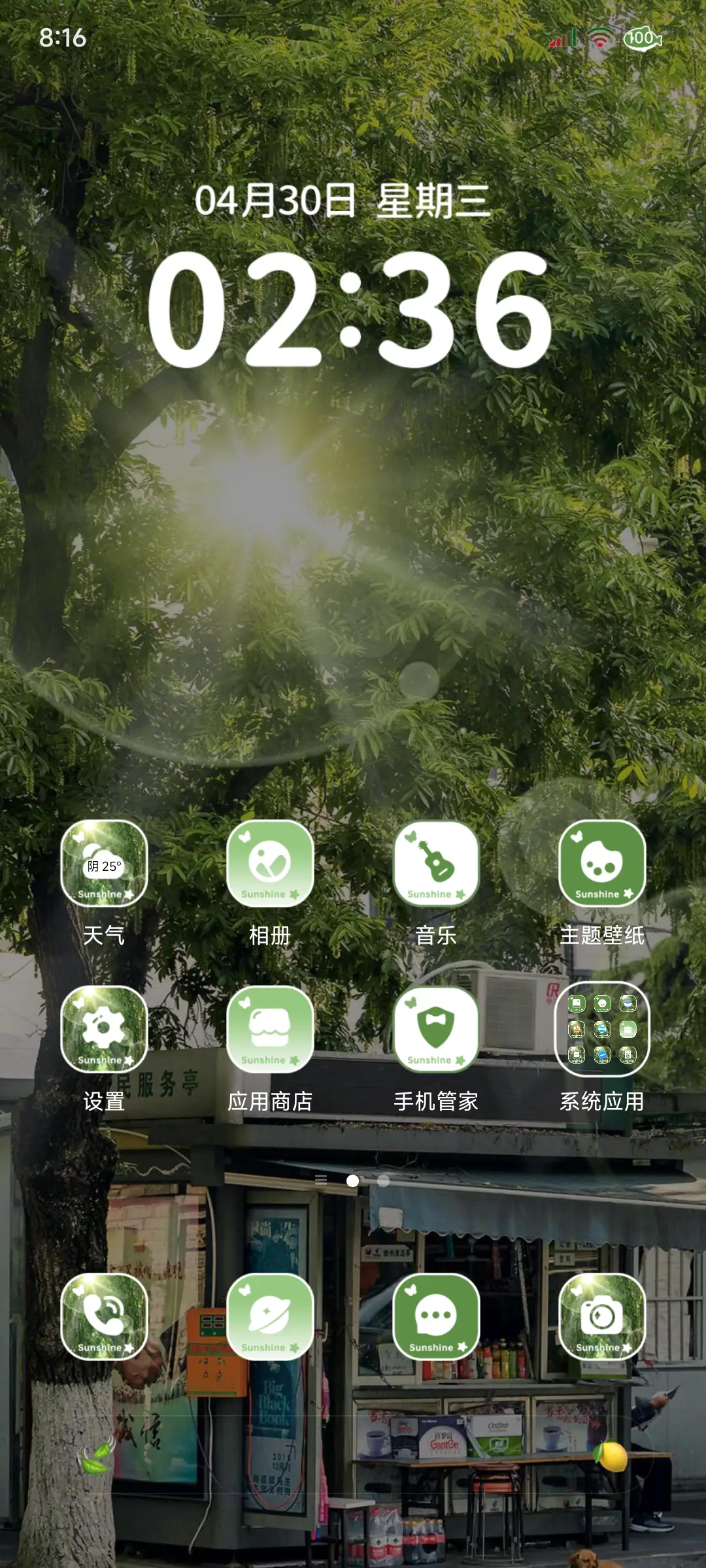 ins丁达尔梧桐树 - Screenshot 2